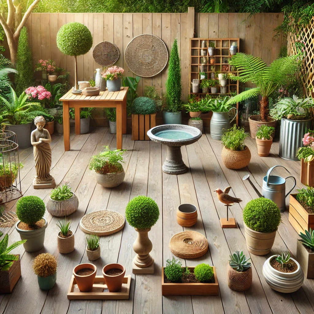 outdoor garden decor