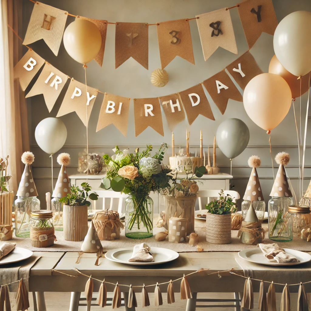 birthday party decorations